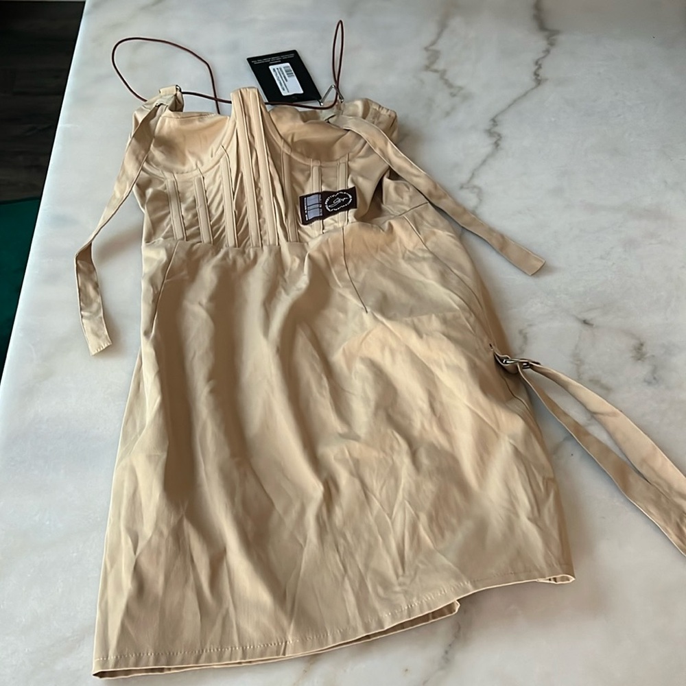 Stone cargo dress